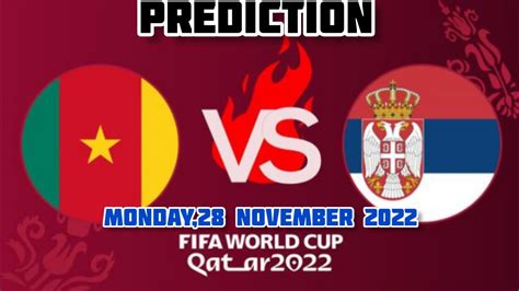 Cameron vs Serbia Prediction & Tips .